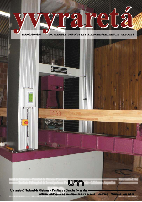 Máquina Electromecánica Universal de Ensayos, Facultad de Ciencias Forestales. Ing. Ftal. Elizabeth Weber